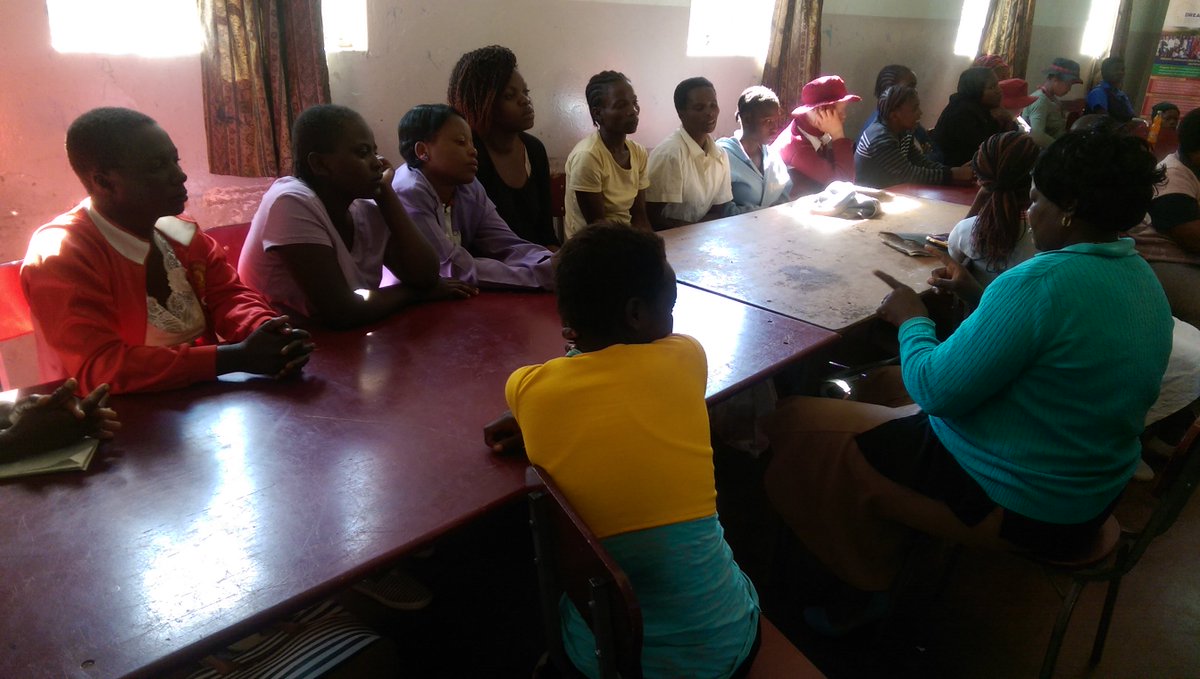 DHATRegional's tweet photo. DREAMS Out of School training on HIV and GBV Prevention in Mvurwi, Zimbabwe. The event was a colloboration of DHAT, SAfAIDS and Roots. https://t.co/U6T0KkCBRR