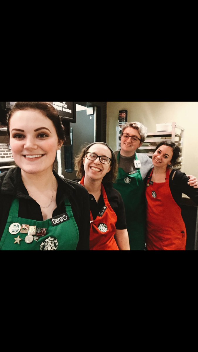 StarbucksNFB's tweet photo. Stop in and say goodbye to @danahodges. Today is her last day at NFB! https://t.co/bDggT8YRkb
