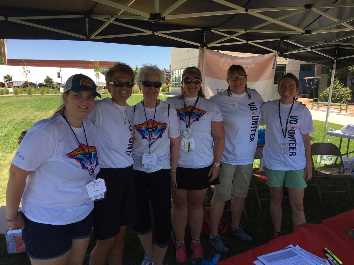 SpecOlympicsCO's tweet photo. THANK YOU to over 600 volunteers who have made Summer Games presented by Spectrum possible. You are #GameChangers! #SOCOSummerGames17 https://t.co/hrXhMHGz1k