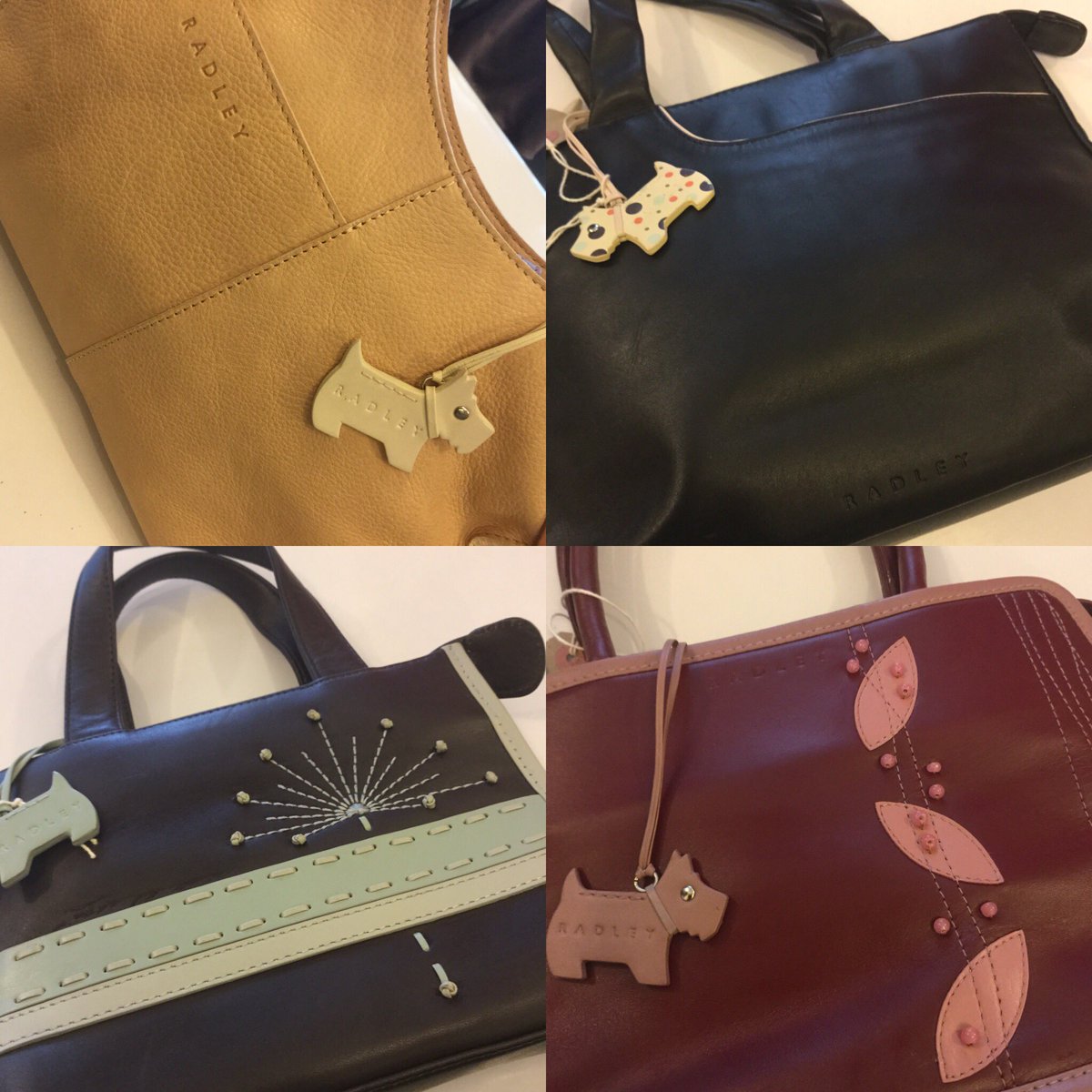 teesdaleDACIC's tweet photo. 👜🐩 #radley #radleybags #handbags #fashion #black #sand #burgendy https://t.co/wAZG6oqorz
