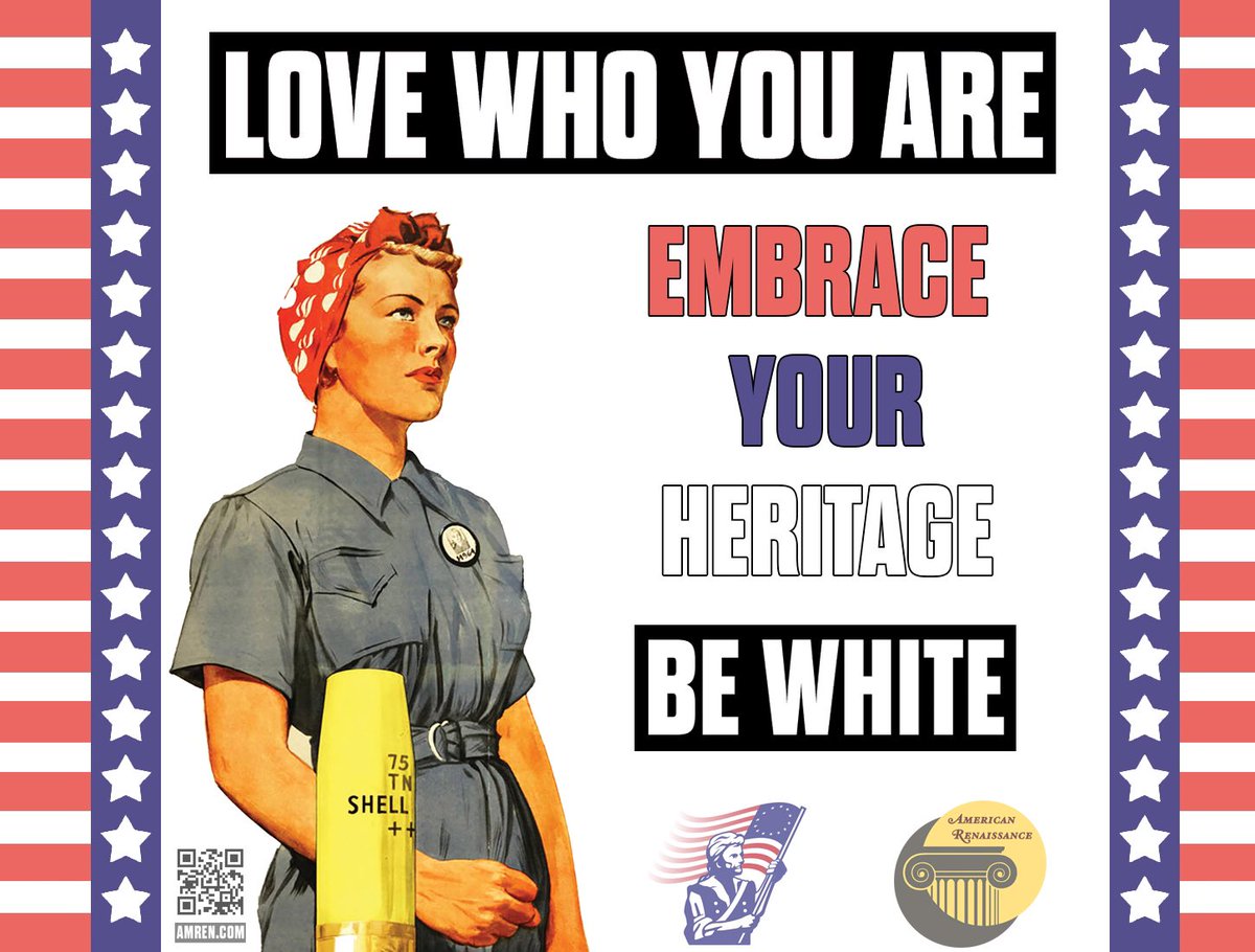 SireneAyran's tweet photo. @PulseofEurope Define what it means to be European: Ayran blood! Not African, not Muslim, not Asian. Fact: Interbreeding = European Genocide. #SaveWhites https://t.co/Msi8BEZZZ4