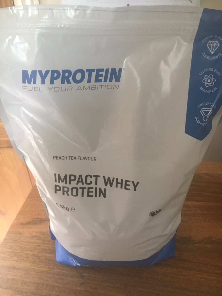 Oh my! @MyproteinUK  . . . Peach Tea #impactwheyprotein 
This is incredible, best flavour yet!
#hooked
🍑☕️🙌🏼💪🏼👊🏼