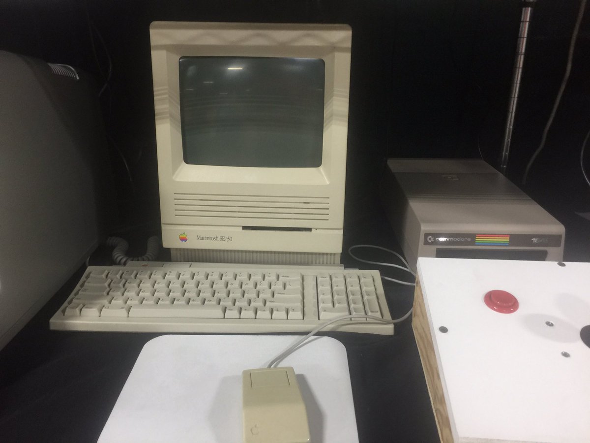 iwearthecrowns's tweet photo. My first two computers! We @vcfederation Vintage games and PCs @InnovatorsFair https://t.co/eQTuMuJKXv