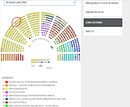 digioialello's tweet photo. #LeggeElettorale, emendamento a voto segreto - nessun voto in dissenso al gruppo PD. Qui è dove siedo e così come ho votato, prima e/o dopo https://t.co/vjHtSQLDSq