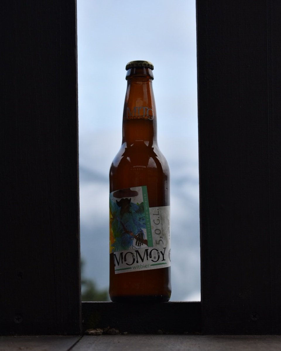 El frío de nuestras montañas y una Momoy #Witbier; la mejor manera de terminar la semana.