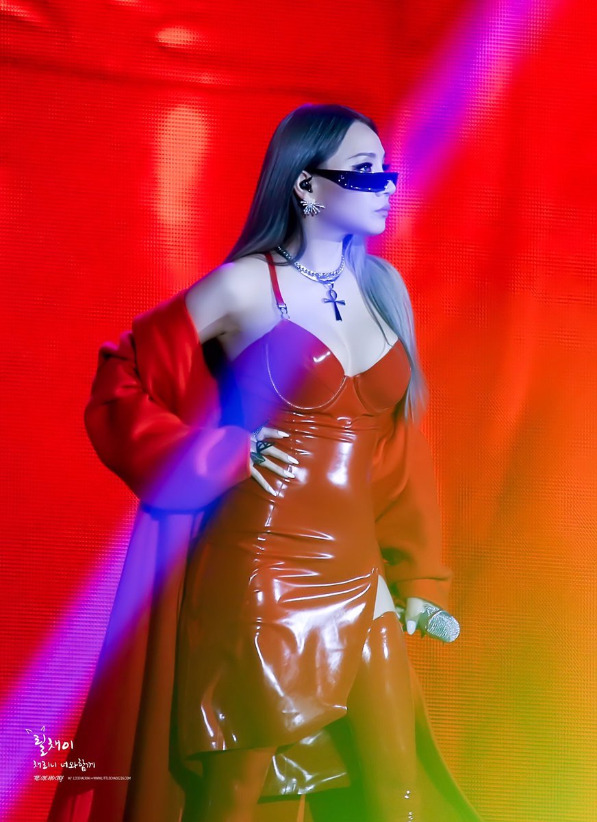 cl red dress