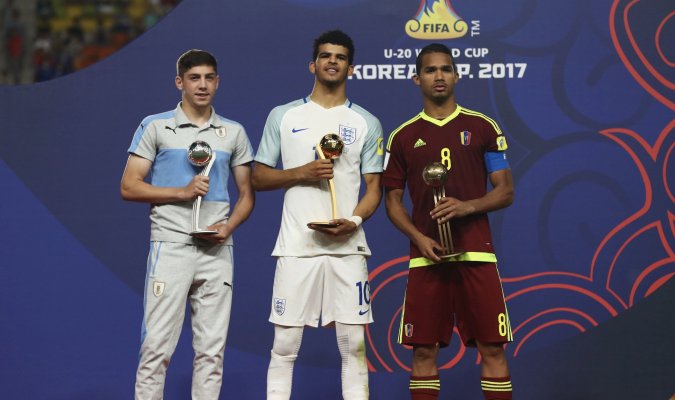 Meridianoonline's tweet photo. #VinotintoSub20 Yangel Herrera ganó el Balón de Bronce en el Mundial Sub-20 https://t.co/9ztILp48gF https://t.co/oNOywh7jVE