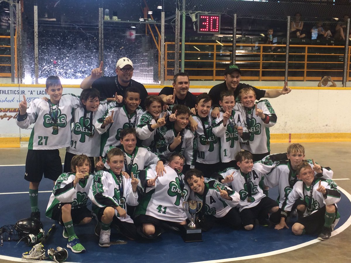 ChristineAllenb's tweet photo. St. Catherine's Legends of Lacrosse tournament Champs! ☘️@claringtongaels #novice1 @ClaringtonON @snapdClarington https://t.co/ct537uHZGu