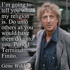 Happy Birthday to Gene Wilder. One of the greats, no doubt. 