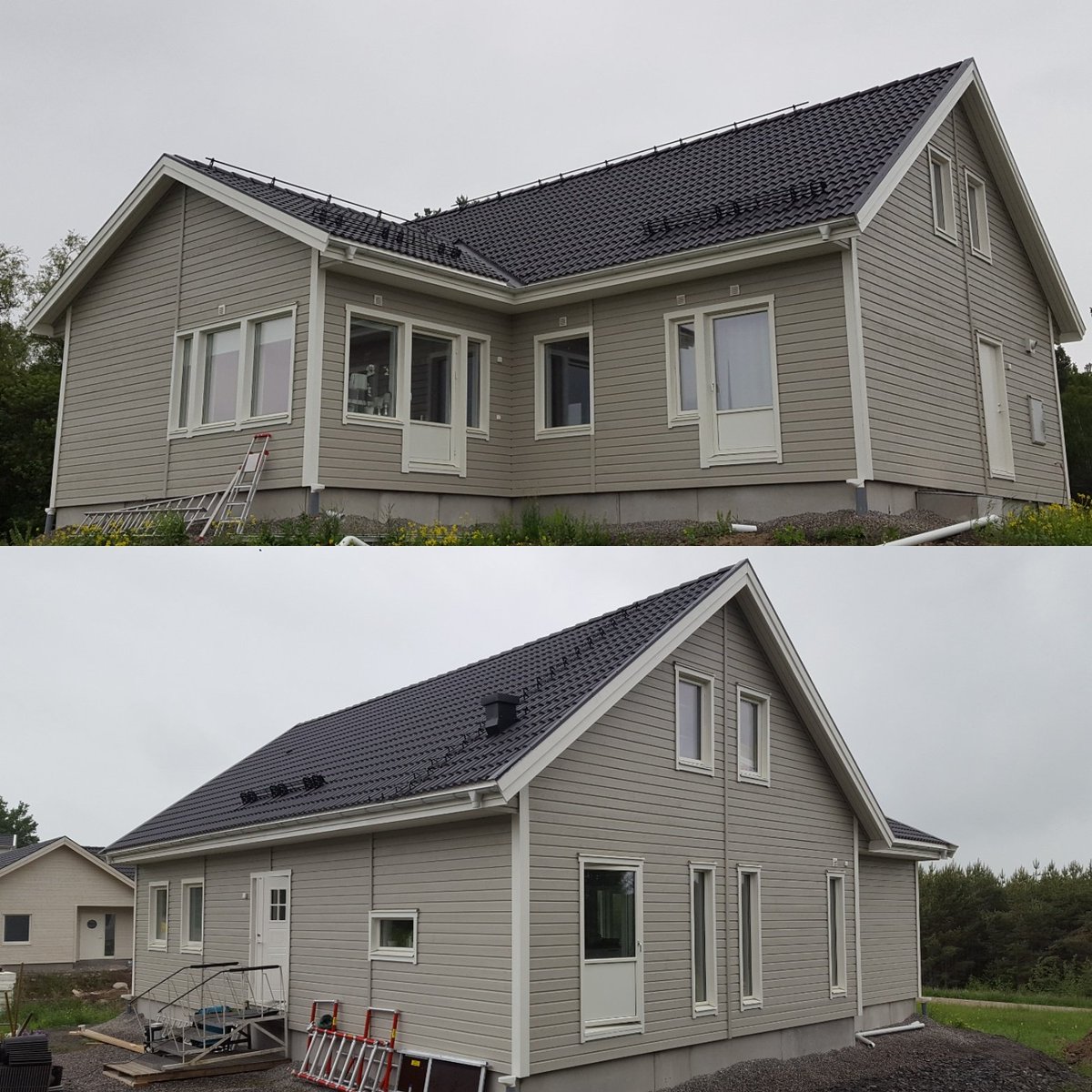 LindblomRobin's tweet photo. Äntligen är huset färdigmålat.. Nu är det bara resten av alla saker kvar att göra.. 😀🎨 #alcro #bestå https://t.co/nqOmfBB9d5