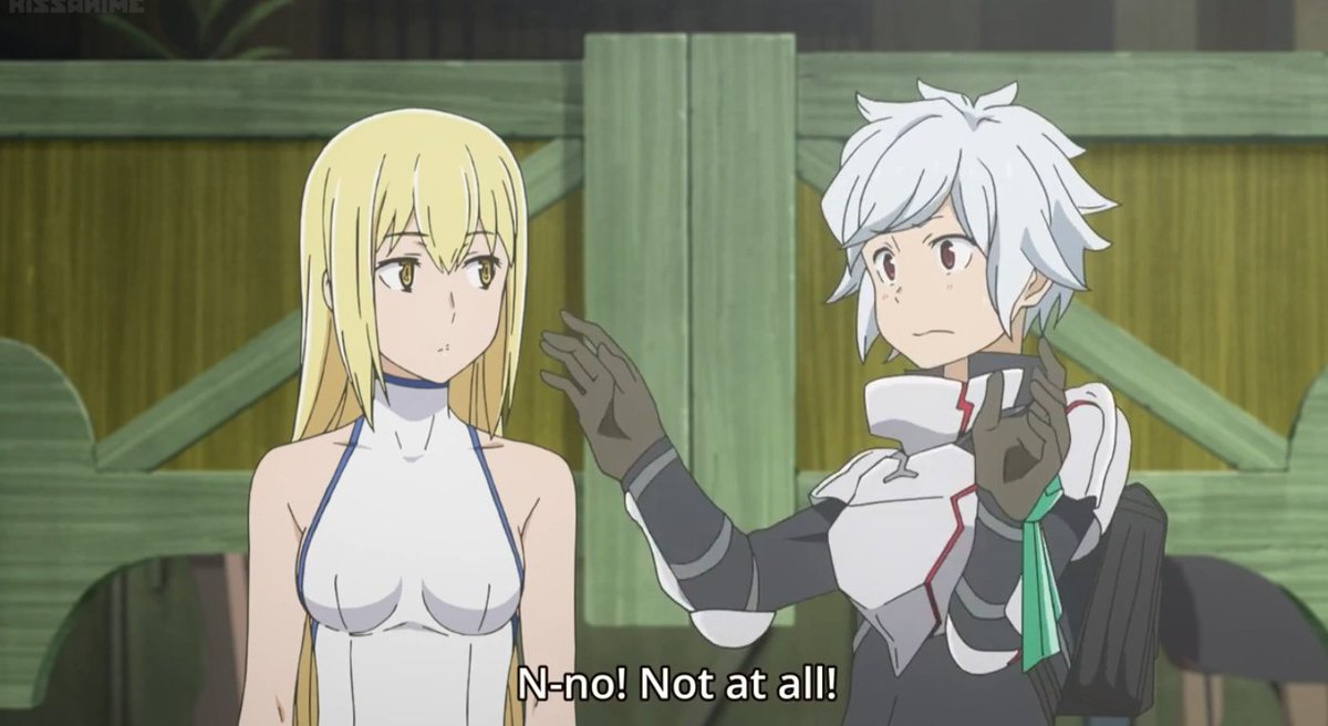 WorthlessBaka's tweet photo. Finally Bell and Ais interaction https://t.co/sG6xS0wsbh