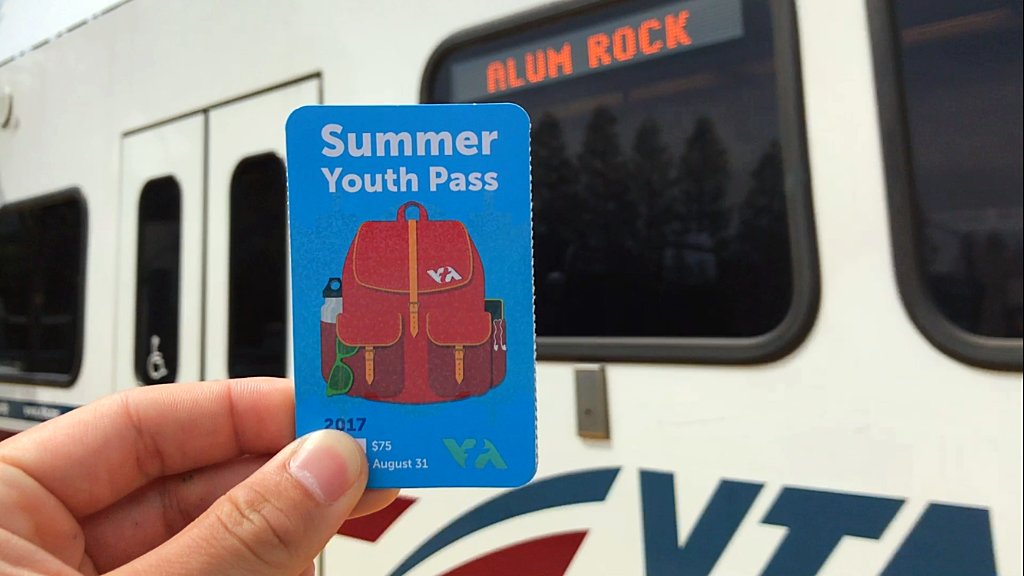 VTA's tweet photo. Where are you going on VTA with your SYP? Let us know and you may win a $20 gift card! See Rules here https://t.co/f3y3oflFqD #VTASummer https://t.co/f50d2DROSM