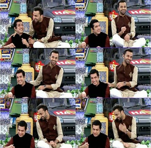 Fatima_Butt22's tweet photo. #Cutest_expressions of #Jigri_frndz @WaseemBadami  &amp; @iqrarulhassan ❤❤👌👌 https://t.co/NqtxvgugVB