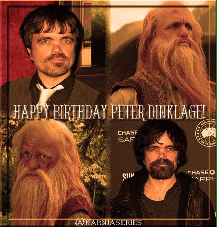 Happy Birthday to our Trumpkin, Peter Dinklage!        
