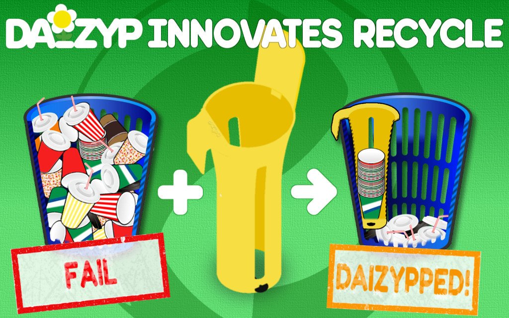thedaizyp's tweet photo. The future of #ecofriendly tools is here: @thedaizyp, no #usedcups will escape! https://t.co/J4Vz3qRGnK