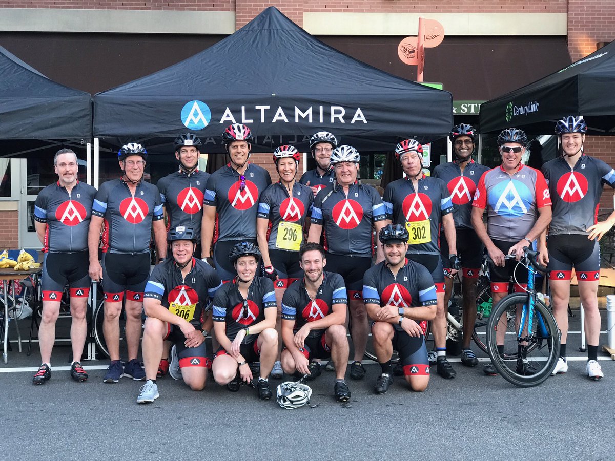 PrimeSoLLC's tweet photo. It's a beautiful morning to be out on the bike. Go Team Altamira! #cyclingclassic https://t.co/HACAN2Xuae
