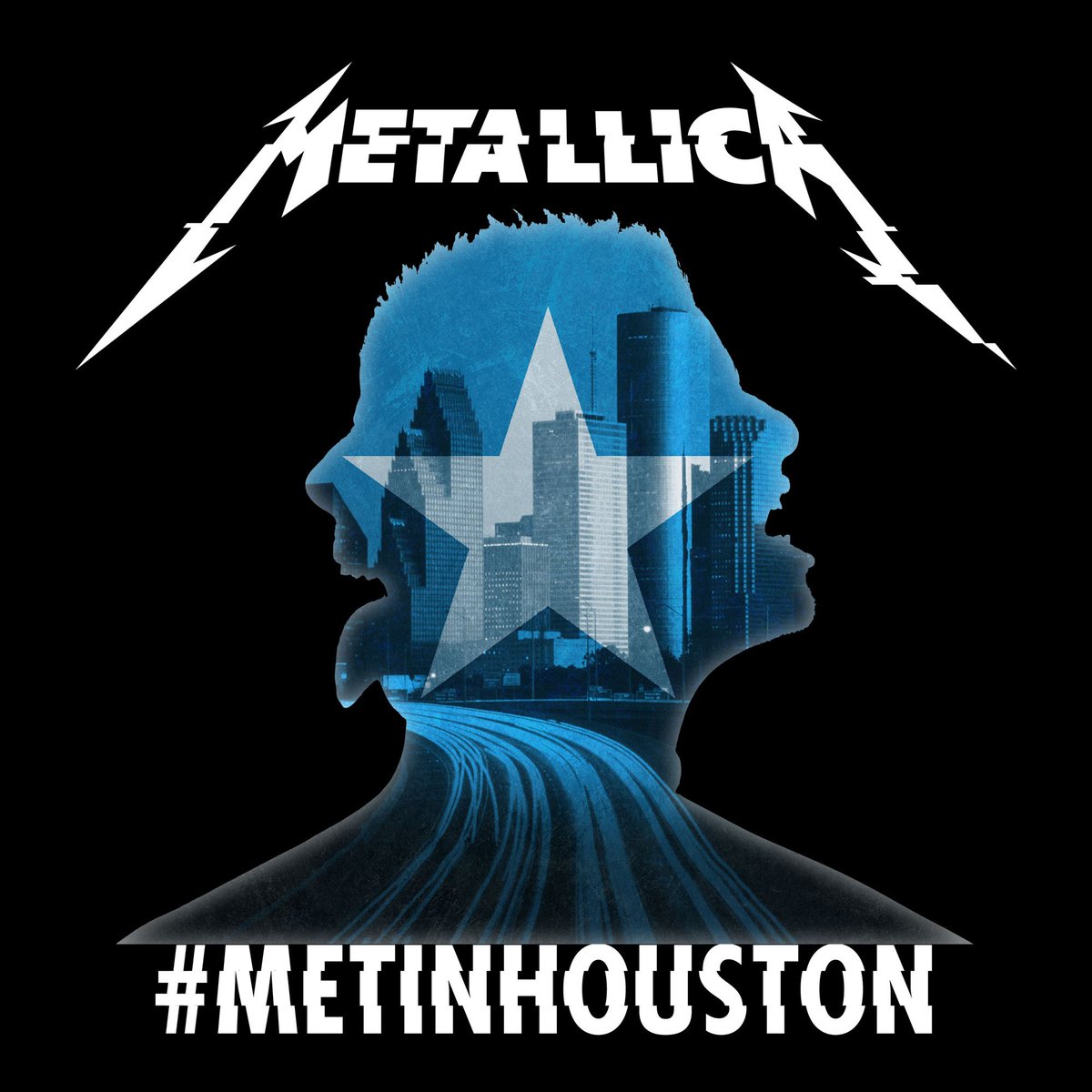 Metallica's tweet photo. Houston! Heading out to the gig today? Use the hashtag #MetInHouston and you might be featured on https://t.co/2j9SAs7X48. https://t.co/wqUoTMZpbz