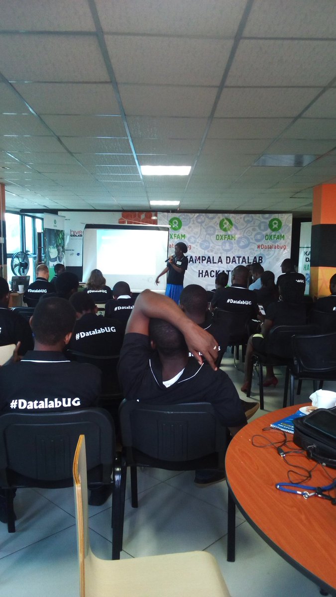 watsonila's tweet image. The only lady in the @Oxfam  Kampala Datalab Hackathon #Datalabug ~ @OxfaminUganda 
#GirlGeek