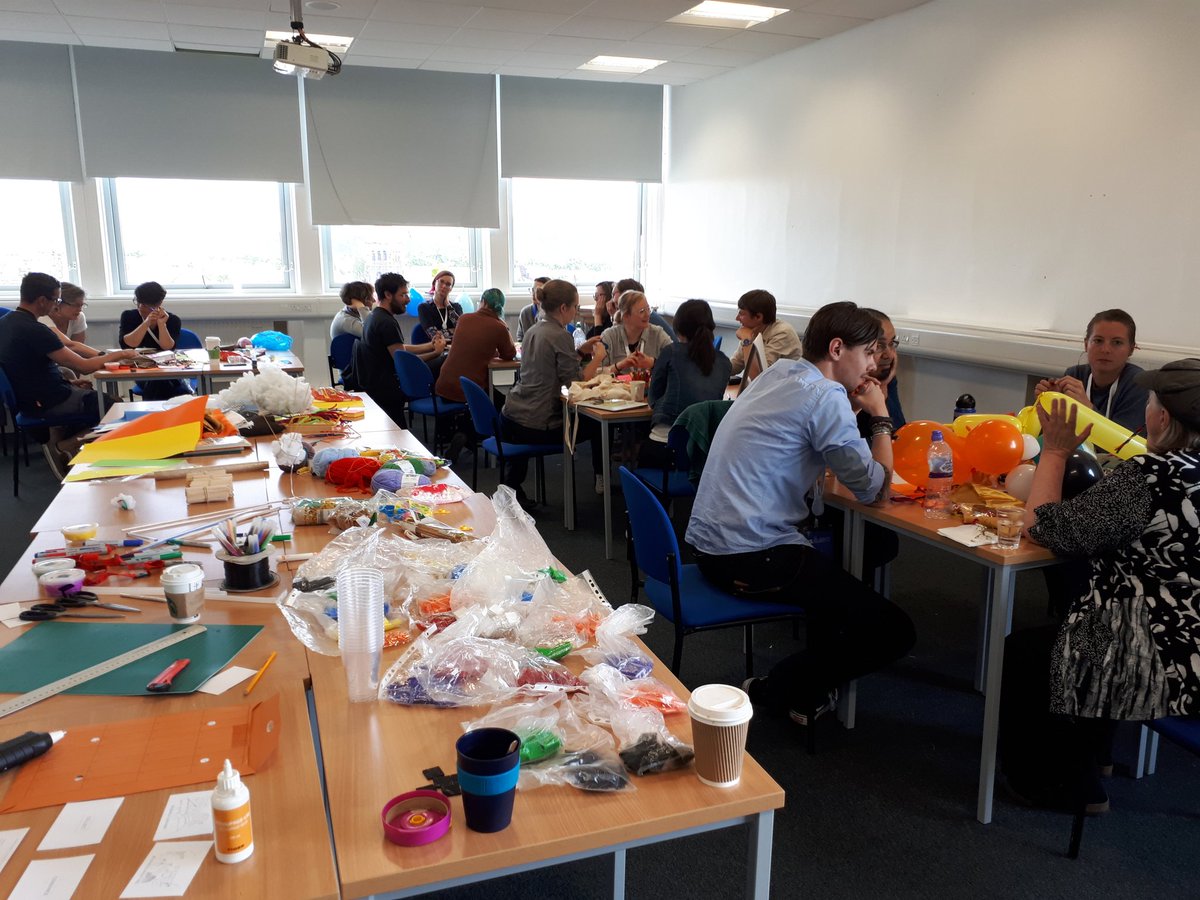 tactiledata's tweet photo. Design, making, play and talk @ Pedagogy &amp; Physicalization workshop @acmDIS https://t.co/0yS3RcmwUi