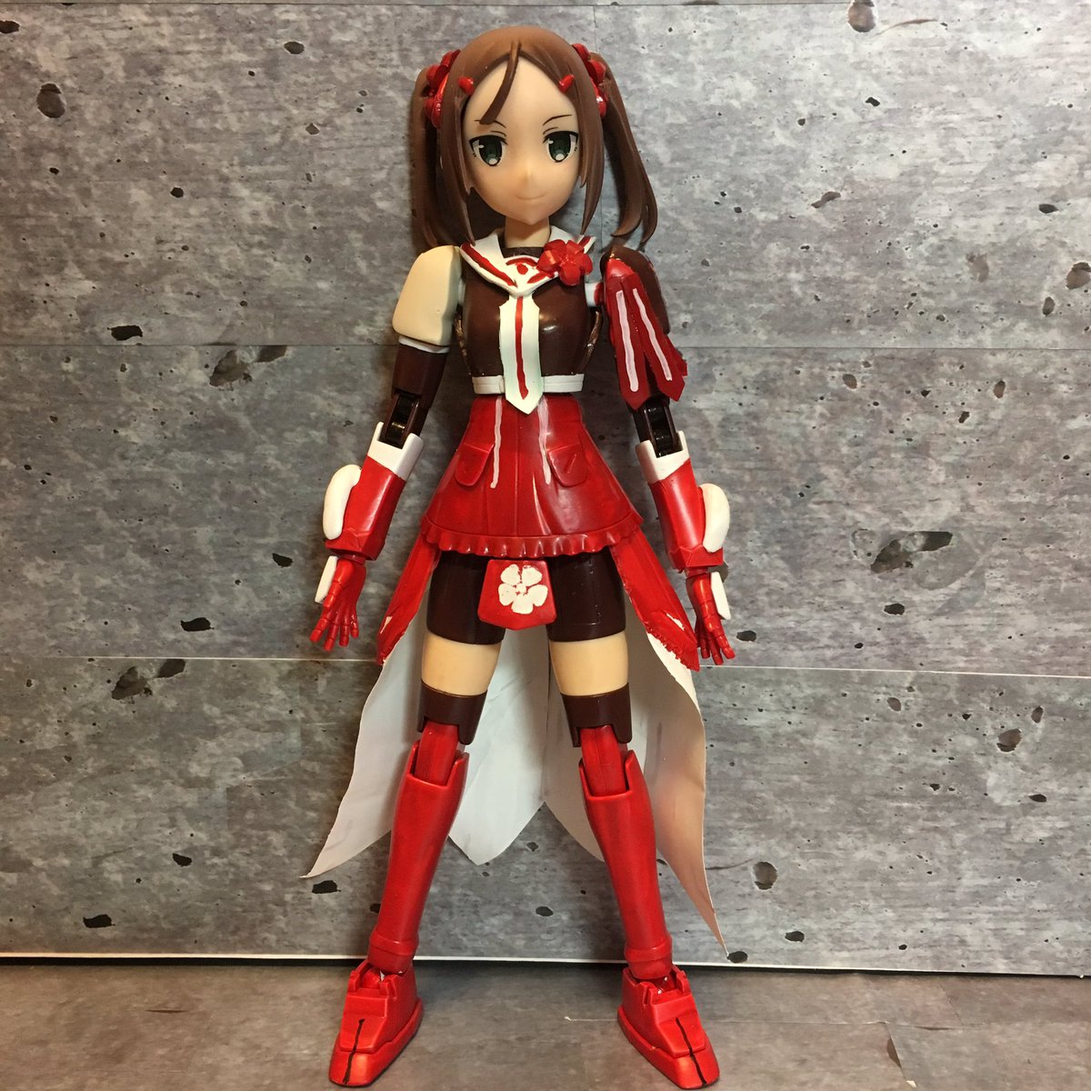 悠 はるか 今回は間に合った ガンプラ すーぱーふみな改造 すーぱーかりんです 色々と荒いですが完成しました 6月12日は三好夏凜の誕生日 三好夏凜生誕祭 Yuyuyu