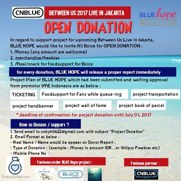 CNBYonghwa_ID's tweet photo. [BLUE HOPE]
Project Trip &amp; Open Donasi.
Bagi teman2 yg ingin ikut trip kami silahkan isi form ini 👇
https://t.co/a7cDd0wApG
#BUJKT2017 https://t.co/PUA8CPc13B