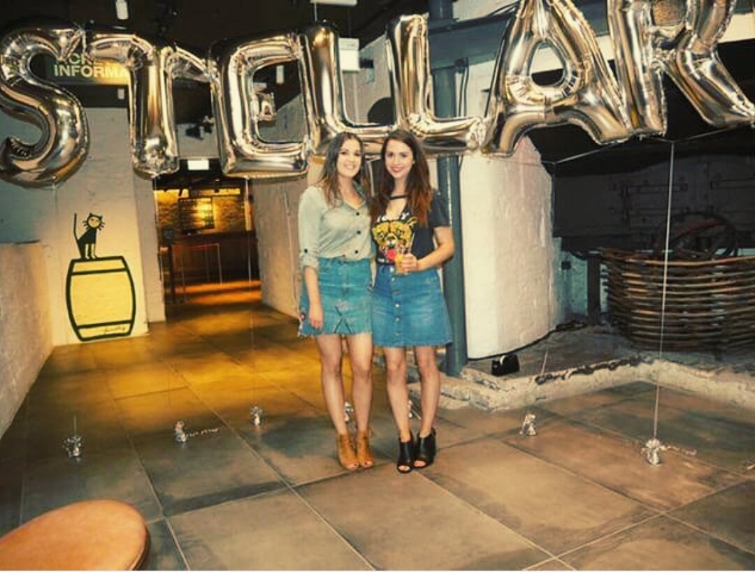 _niamhdev_'s tweet photo. Love this shot (thanks @aideenfeely) of me and @MaryGray20 at #STELLAR100 in #JamesonBowSt ❤ https://t.co/6M4kjM24GN