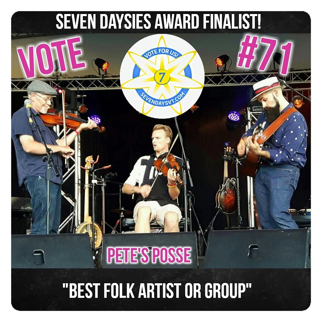 PetesPosseVT's tweet image. #TOMORROW 4 @sevendaysvt Daysies award~best in #Vermont #excited 😊👍 *must vote in 49+ categories for ballot to work* sevendaysvt.com