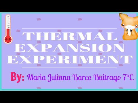 PhysicsDailyNet's tweet image. #physics THERMAL EXPANSION EXPERIMENT // By: Maria Juliana Barco Buitrago 7°C - Physics - physicsdaily.net/thermal-expans… #RT #Retweet