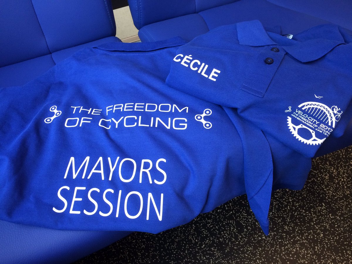 BureauBrussel's tweet photo. Shirts for Friday June 16 #Mayorssession @Velocity2017 #vc2017 #vc17 are ready! We are (almost) ready too:) #liveablecities #humansized https://t.co/mbGspoKrkd