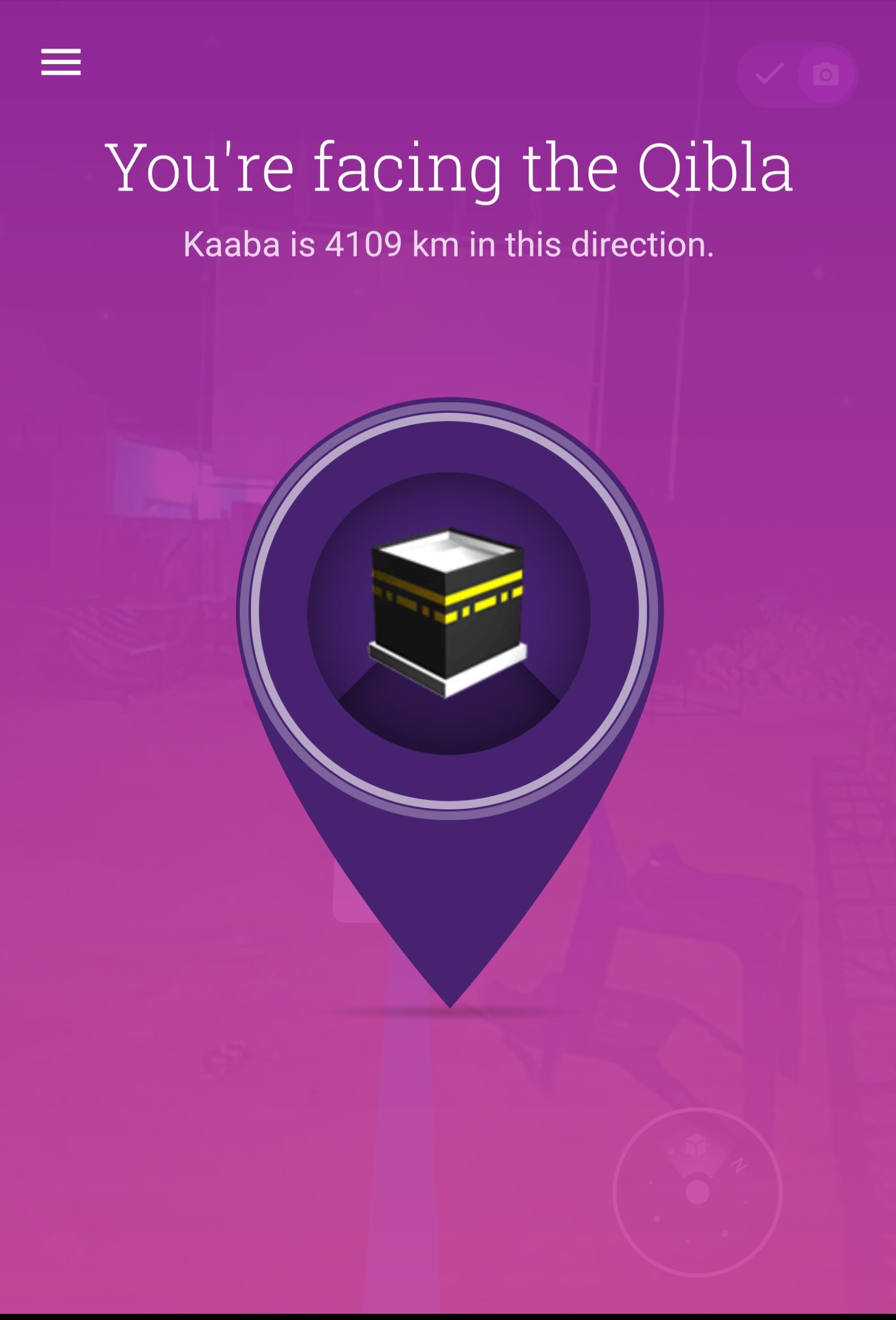 Withgoogle qibla finder The Dots