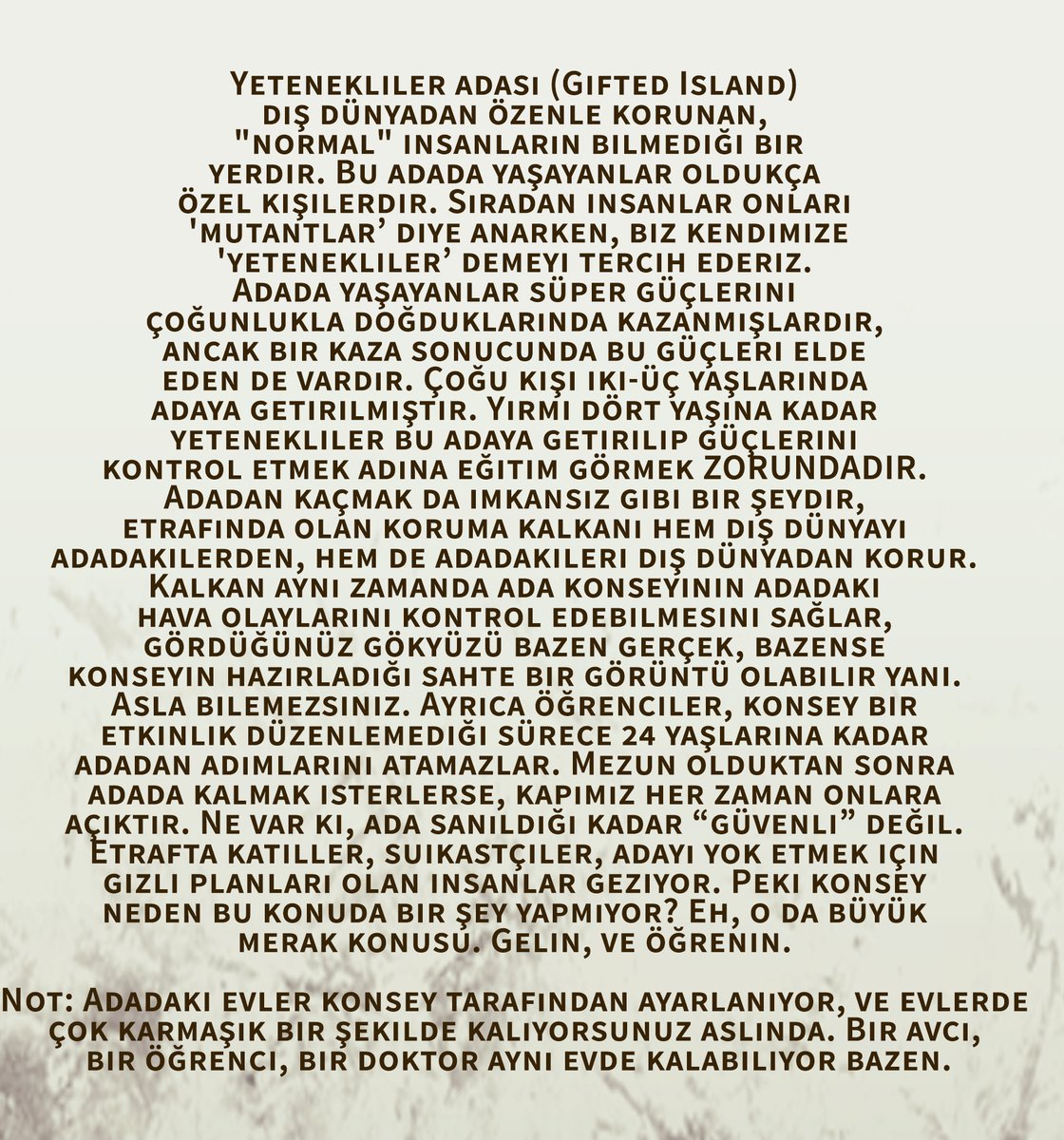 GiftedIslandRP's tweet photo. Lütfen okuduğunuzdan emin olmamız için bunu ve bu tweetin altındaki mentionları rt + fav yapınız. https://t.co/BjBhZWZV0z