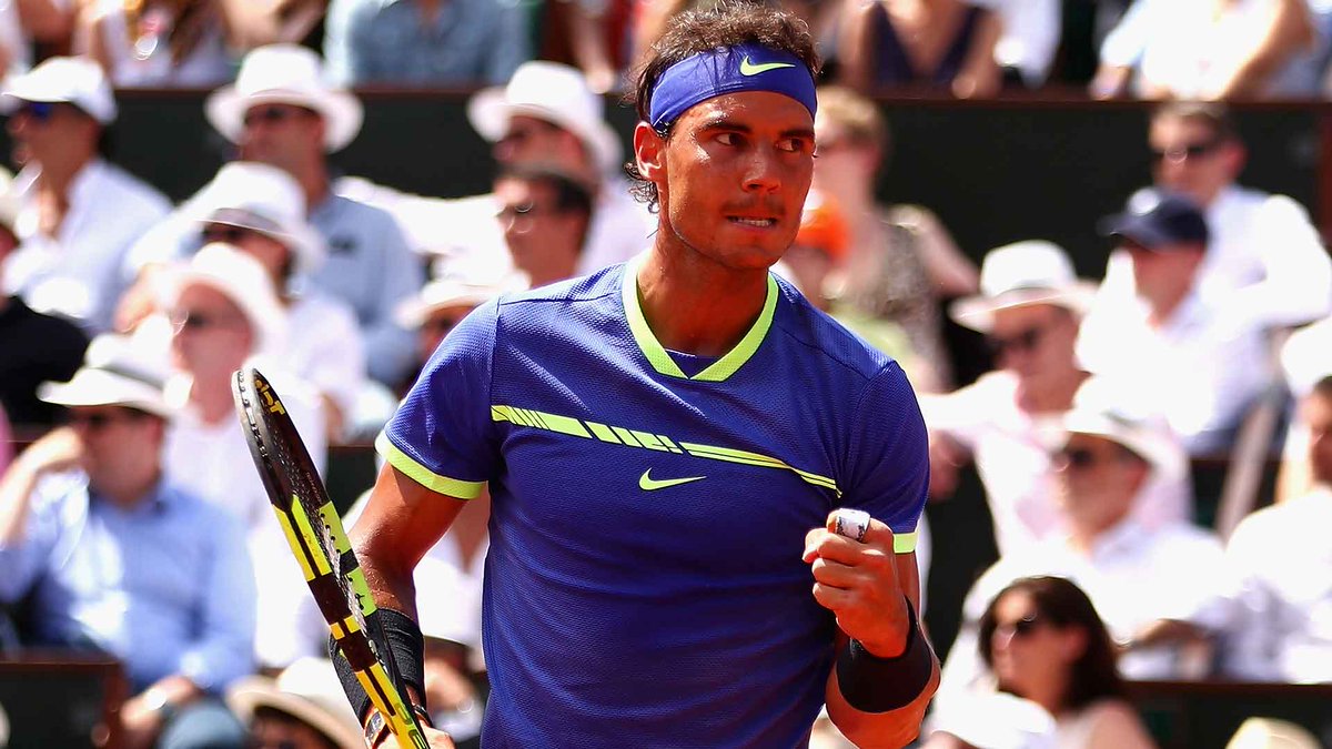atptour's tweet photo. 'La Decima' complete! 🏆 @RafaelNadal is the #RG17 champion with a 62 63 61 win over Wawrinka. https://t.co/Zchu18IW25 #ATP https://t.co/fm8hQJo5Vy