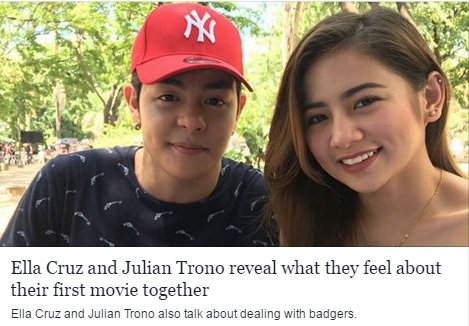 ABSCBN's tweet photo. Mula sa mga viral dance cover ng dalawa ay napunta sa big screen ang bagong rising love team na ito! https://t.co/A3QELRcsJ4 https://t.co/oszFADukYs