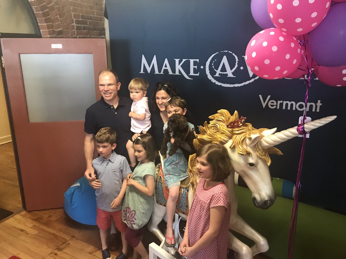 AlexandraLeslie's tweet photo. @MakeAWishVT makes it really hard not to cry at my job! See the story tonight on @WVNYWFFF at 6:30. #btv #vt #makeawishvt https://t.co/GEc6iCXBK5