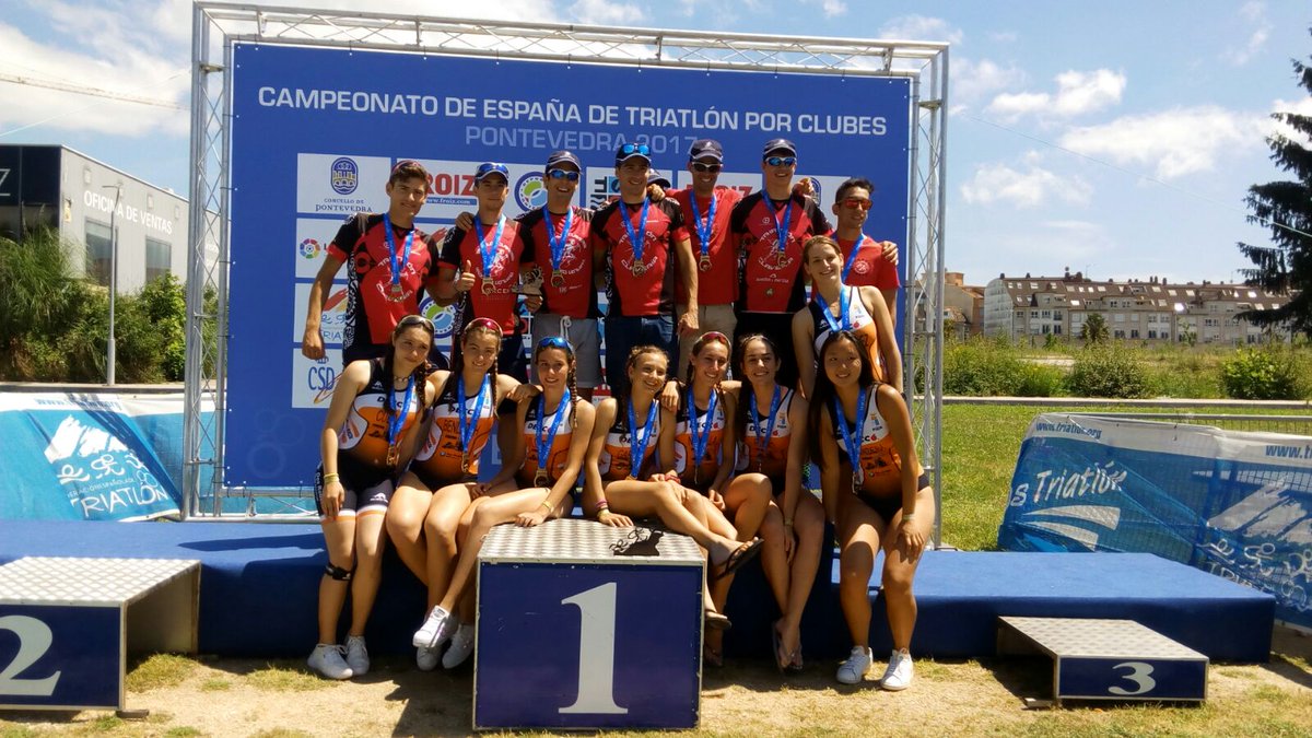 triinfinitymost's tweet photo. Campeones Segunda división
Grandes nuestros #Guerreros
#FetriClubes @TRIATLONSP
Gracias Familia Clavería y a todos los que nos apoyais 👏👏👏 https://t.co/R0FwFpUnRb