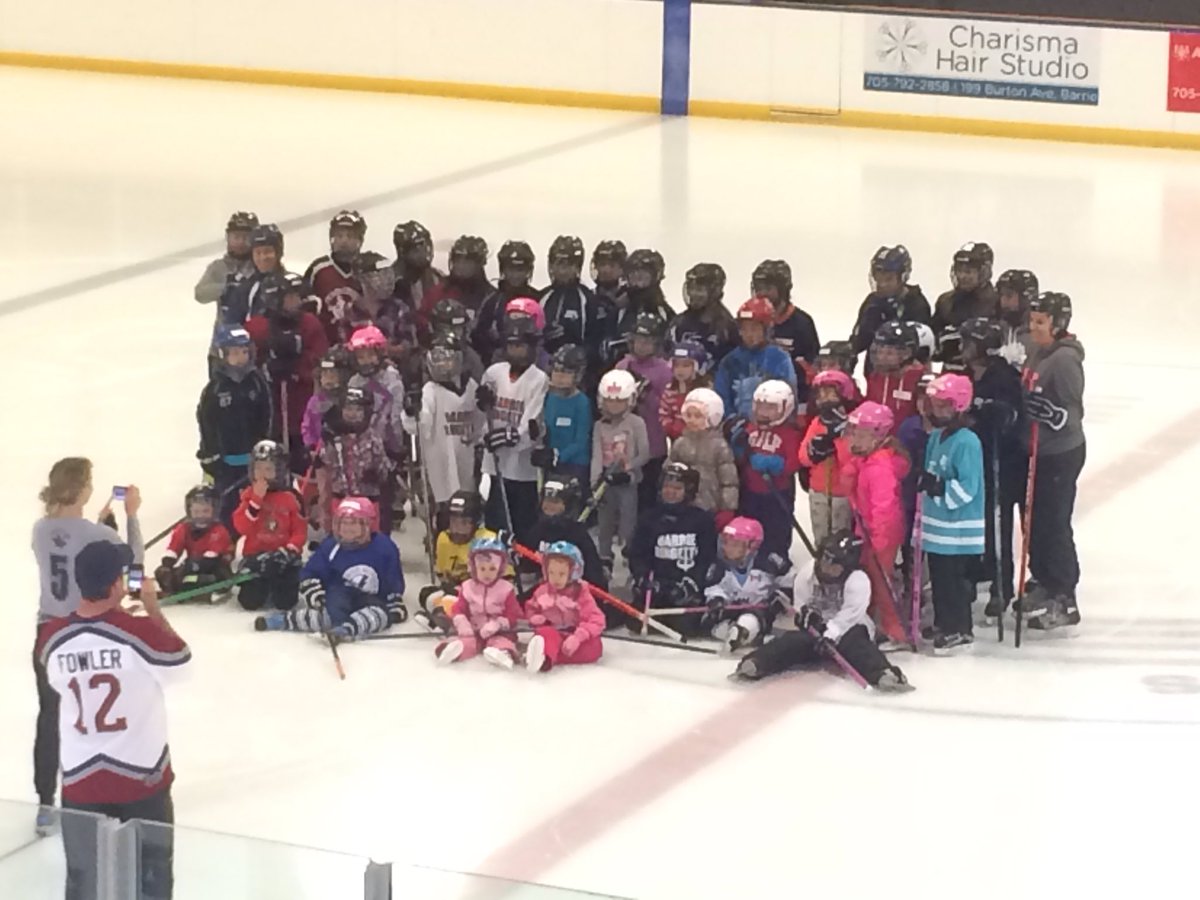 CoolenLee's tweet photo. barrieringette.ca #tryringette L'il ladies first team sport. https://t.co/ir2NGJ0dcV