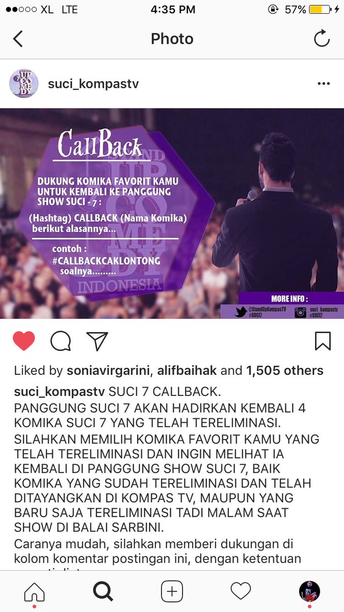 Rigensih's tweet photo. Nah kalo mau Rere masuk. Ya vote lah sekarang juga! #CallbackRere https://t.co/tI13AATje4