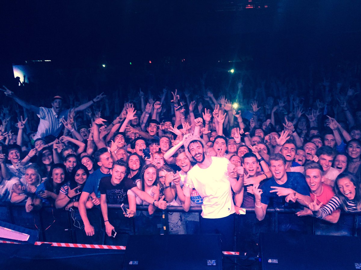 AJRBrothers's tweet photo. First show of the tour. Salt Lake City, 1500 strong, sold out. Ready to do this for the rest of our lives. https://t.co/hkvapxHh4t