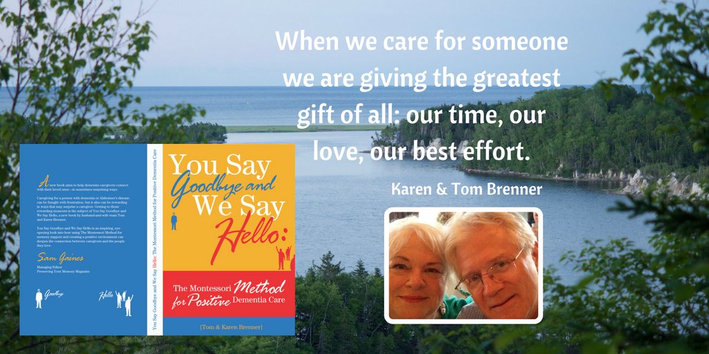 #AlzAuthor Tom &amp; Karen Brenner <a href="/BrennerPathways/">Tom & Karen Brenner</a> share their positive approach to #dementia #care