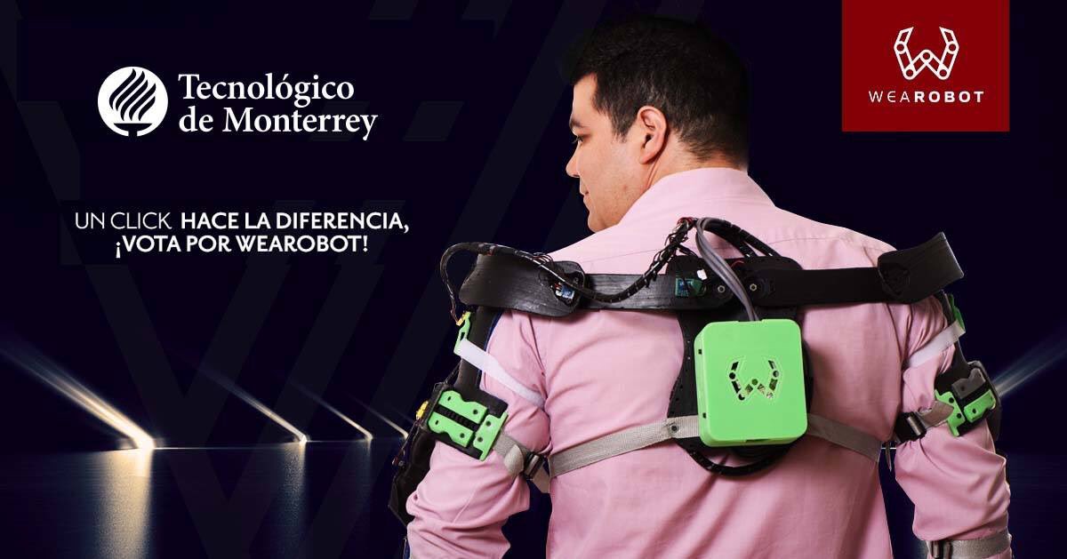 ♿️ Apoya a <a href="/WeaRobot_/">WeaRobot</a> un exo-esqueleto que ayudará a aquellos que padecen pérdida de movilidad. 📲 #VOTA en bit.ly/wearobot