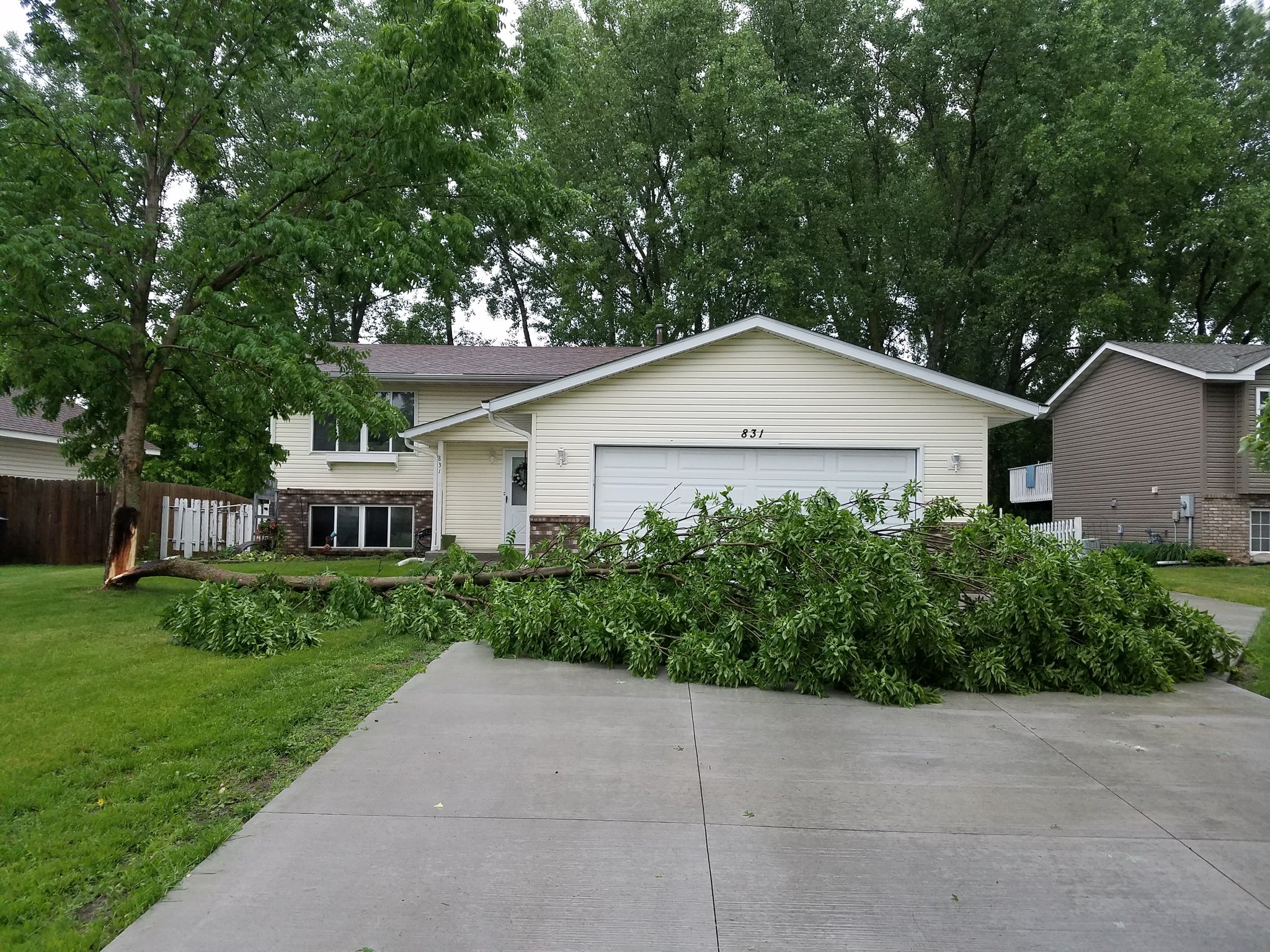 Erik Grotte on Twitter "Forest Lake MN lightning strike FOX9Weather 