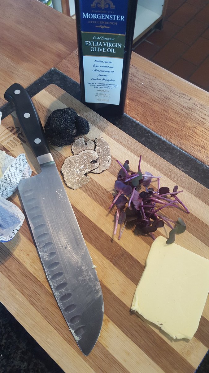 Mushroom Risotto with Black Truffles.....the ultimate decadence #decadent #truffles #umbria #risotto <a href="/chefpeterayub/">Chef Peter Ayub</a> <a href="/Morgenster_SA/">morgenster_sa</a>