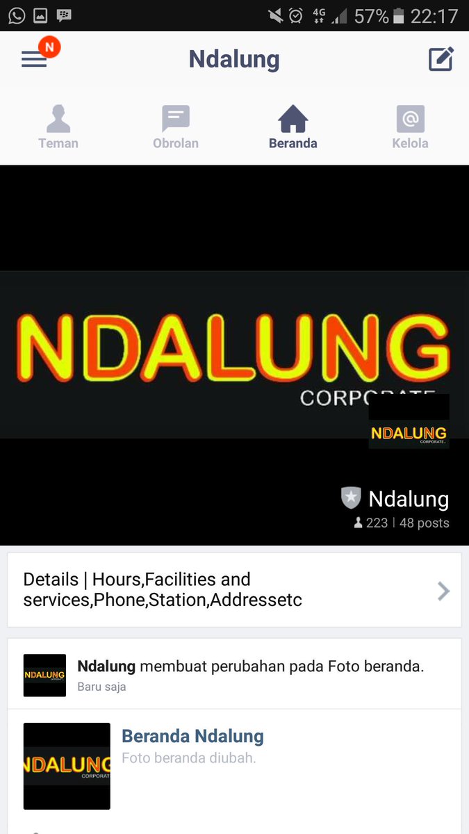 Kenalan dengan "Ndalung Corporate" yuk..
line.me/R/ti/p/%40ijt4…