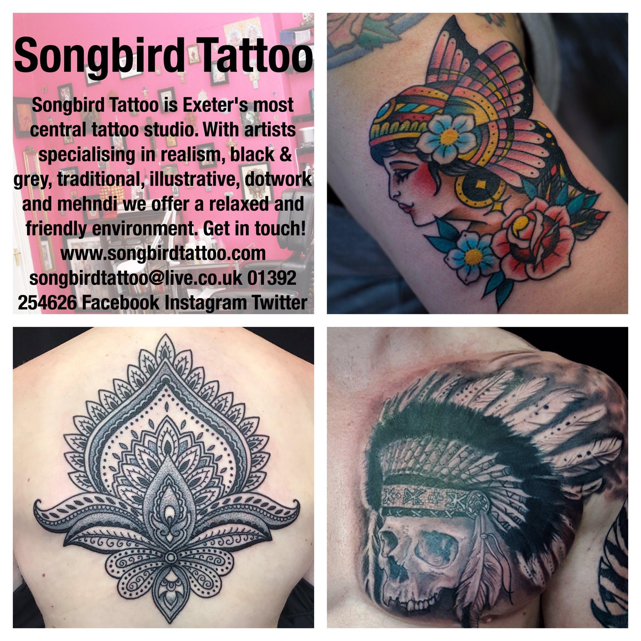 Songbird Tattoo Songbirdtattoo Twitter