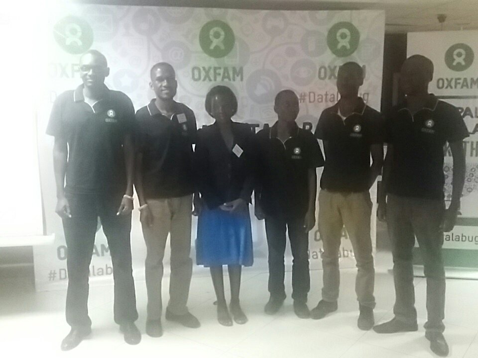 HarrietMbabazi's tweet image. #Datalabug Team Eagle, the only one with a female @barbaraakiteng1