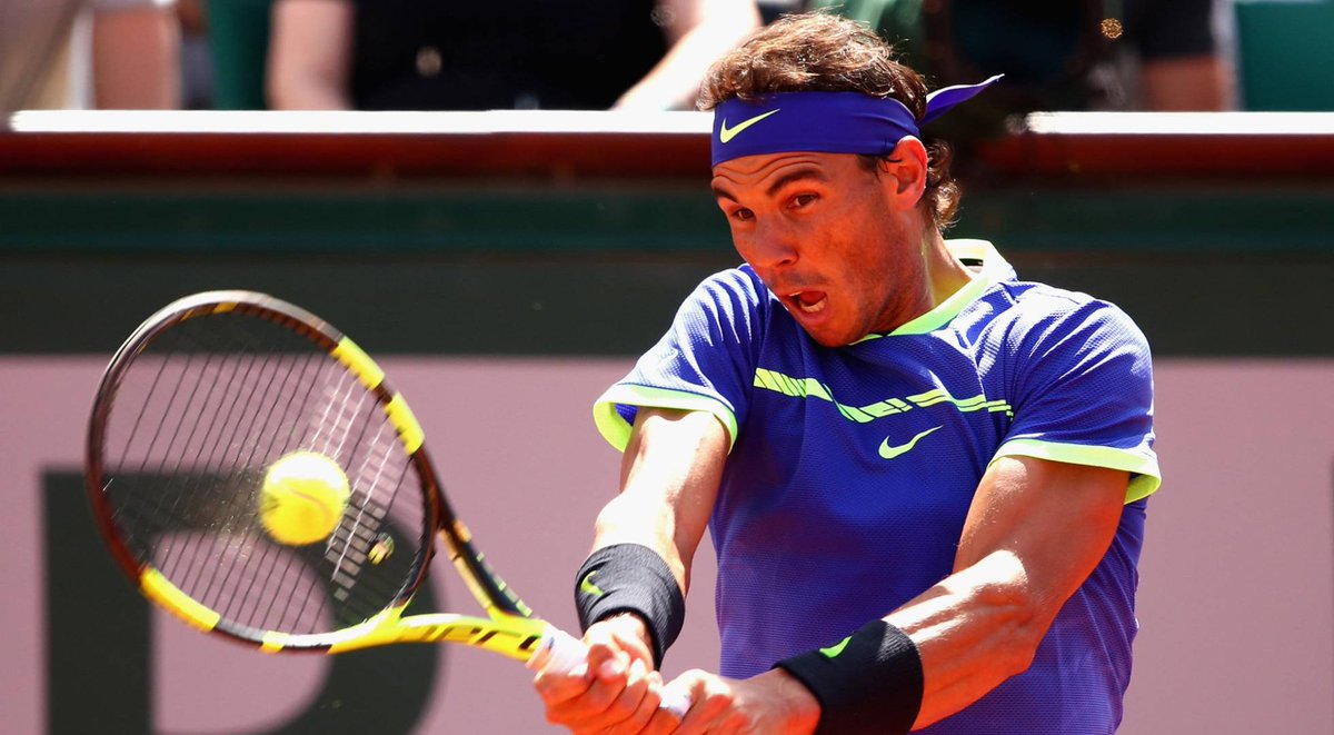 xporty's tweet photo. @RafaelNadal ¡¡ENORME!! ¡¡¡Enhorabuena CAMPEON por tu 10º Título!!! 🎾🏆 #tenis #RG17 https://t.co/rFn3jH7mOu