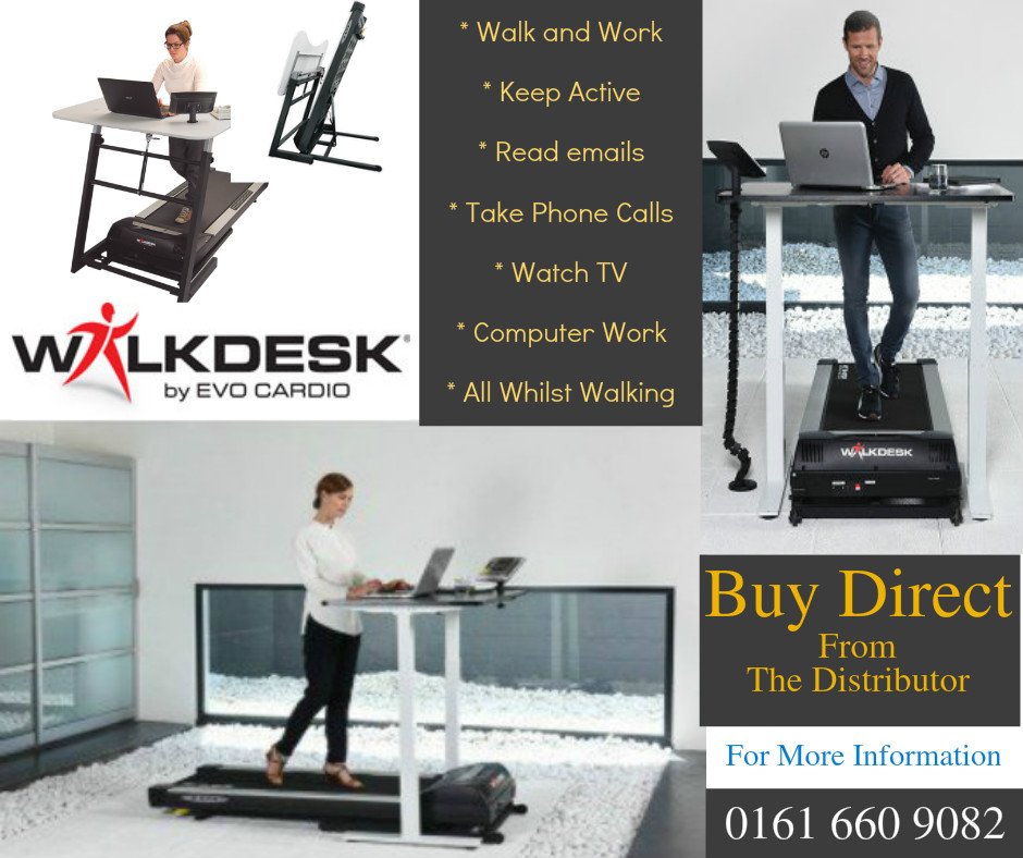 Keep Active on a WalkDesk Save £'s and pounds - Buy direct from the distributor. ow.ly/hl2R30c9Vkw