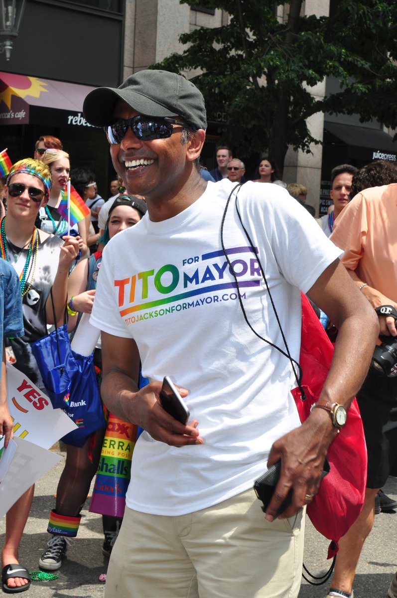LBWicket's tweet photo. Proud to be married to @wheresmyporsche. Proud he’s part of #TeamTito. Proud he’s an ally of #BostonPride2017.
(photo (c) @KrissyCabbage) https://t.co/V3AUe8T10j