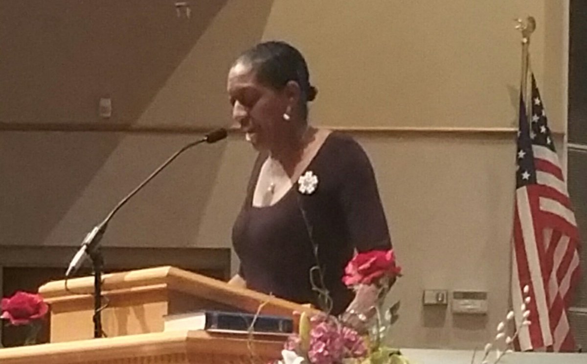 Jeanine2044's tweet photo. Evangelist Misha A. Maynard, COO Cathedral of Praise Church, Nashville TN. Preaching from John 17:20-23, The Power of Unity. https://t.co/OpMwzx1GVK