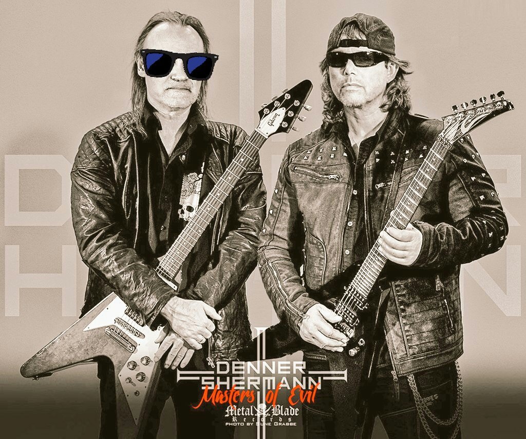 volbeatlizard's tweet photo. @hankshermann 😎🎸 come over to Instagram,  it's where everyone is. This calls for a special  #dennershermann pic.. hehe..  @DennerShermann https://t.co/xD0U1d5RTl